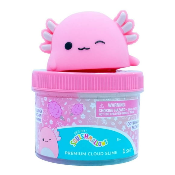 Slime Squishmallow Nube Perfumada Archie el Axolotl 227 g