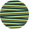 thumbnail image 1 of Ahgly Tapis Rond Lavable en Machine Intérieur Transitionnel Brun Café Foncé, 4 Pieds Rond, 1 of 7