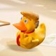 thumbnail image 2 of Pato Juguete Donald Trump Duck Doll Lindo (un Dedo Medio) Amarillo, 2 of 7
