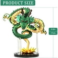 thumbnail image 5 of DLD Resin Dragon Doll Dragon Statue Set + 3.5cm Crystal Ball + Shelf with Gift Box Christmas Gifts, Hottest Anime Gift & Home Decor, 5 of 8