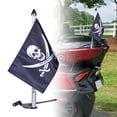 thumbnail image 2 of Kit de mástil de bandera plegable para montaje en baúl con múltiples banderas para Spyder F3/RT, compatible con Can AM Spyder RT 2020+, F3 LTD 2017, 2 of 5
