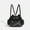 Black, variant on Kawaii Ita Bag Backpack Crossbody Bag Cat Shoulder Bags Multi-Purpose Pin Display with Insert