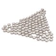thumbnail image 5 of 100 piezas de espaciadoras de plata de plástico CCB con orificio grande para joyas de bricolaje 8mm Sunnimix Perlas espaciadoras CCB, 5 of 5