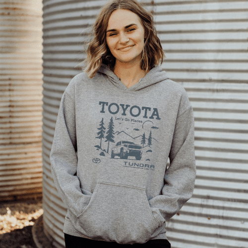 Toyota Tundra "Let's Go Places" Pick-Up Truck Off Road Hoodie