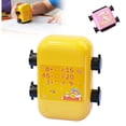 thumbnail image 1 of Plertrvy Roller Digital Teaching Stamp, 2-in-1 Math Stamp Set for Addition Subtraction, Brain Improvement Device for Ki-Ds Arithmetic Practice, Yellow, 1 of 9