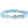 thumbnail image 1 of Kids Elastic Adjustable Strech Belt with Leather Closure - Light Blue, 1 of 1