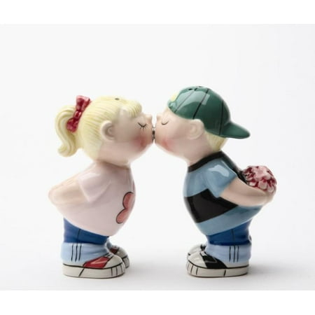 UPC 726549081781 product image for First Kiss First Date Salt and Pepper Shakers Set | upcitemdb.com