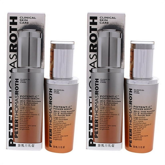 Peter Thomas Roth Potent-C Power Serum - Pack of 2 - 1 oz Serum