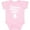 AD-Pink, variant on Future Skier Childs Skiing Boys or Girls Baby Bodysuit