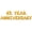 Gold, variant on Letter Balloons - 65 YEAR ANNIVERSARY 16" Inch Alphabet Letters Foil Mylar Balloon 65th Anniversary Party Banner (Gold)