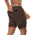 thumbnail image 6 of KelaJuan Men’s 2 In 1 Athletic Shorts Lightweight Workout Shorts Training Shorts with Compression Liner, 6 of 6