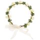 thumbnail image 1 of Wedding Floral Headdress Headband Head Wreath Women Flower Headband Bridesmaid Bridal Flowers Girls Hair Accessories (White), 1 of 3