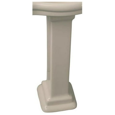 Xie Kun C3-860WH Stanford Pedestal Lavatory Base, White