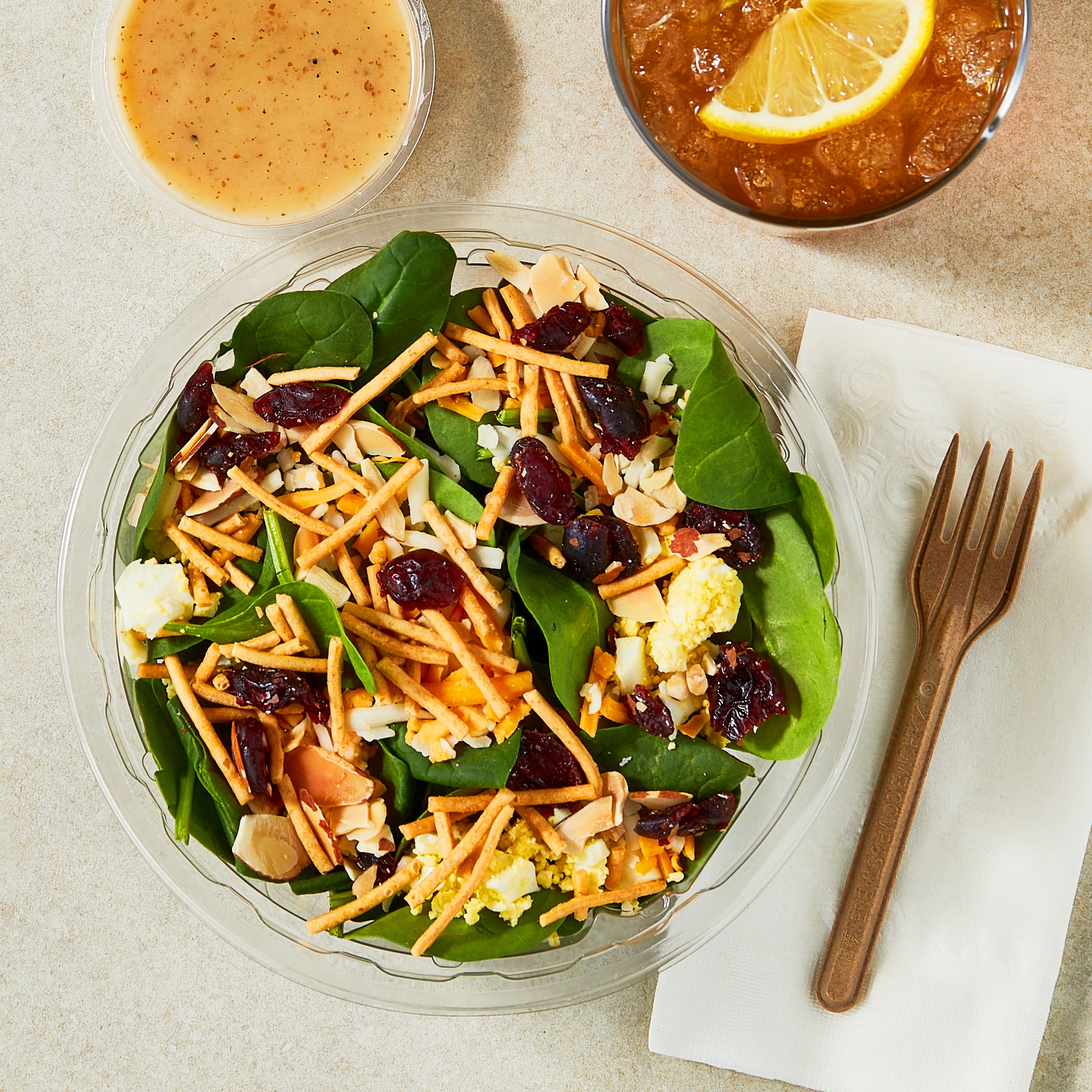 Marketside Spinach Dijon Salad, 4.9 oz Bowl (Fresh)