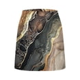 thumbnail image 6 of Levmjia Womens Mini Skirt Printed Zipper A Line Casual Skirt High Waist Soft Breathable Versatile Bottoms For Daily Dating Party Vacation Spring Summer Wear, 6 of 6