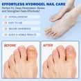 thumbnail image 3 of Fungal Nail Patches for Toenails, 21pcs/Bag Toenail Fungus Treatment Extra Strength, Nighttime Nail Repair for Damaged, Discolored Nails, Safe for Sensitive Skin, Easy to Apply, 3 of 7
