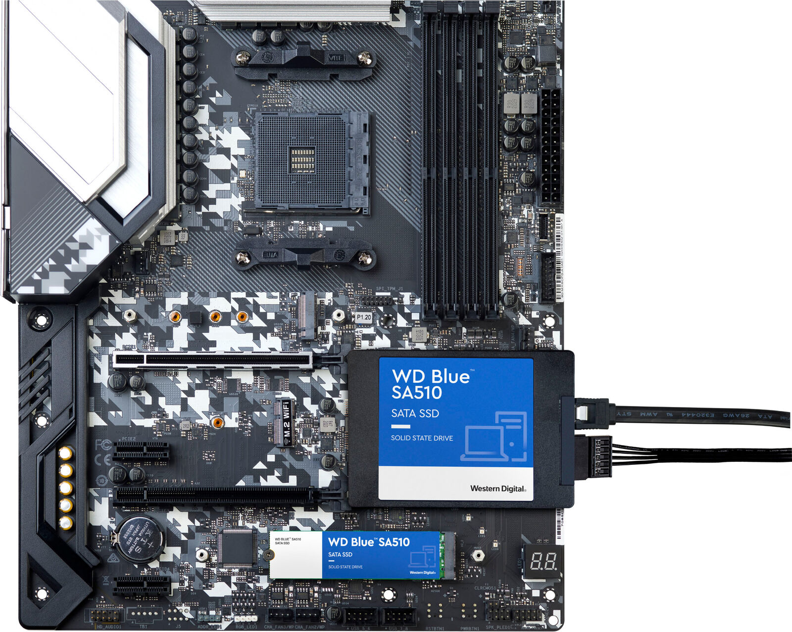 WD Blue SA510 Solid State Drive - 1 TB - Internal - 2.5