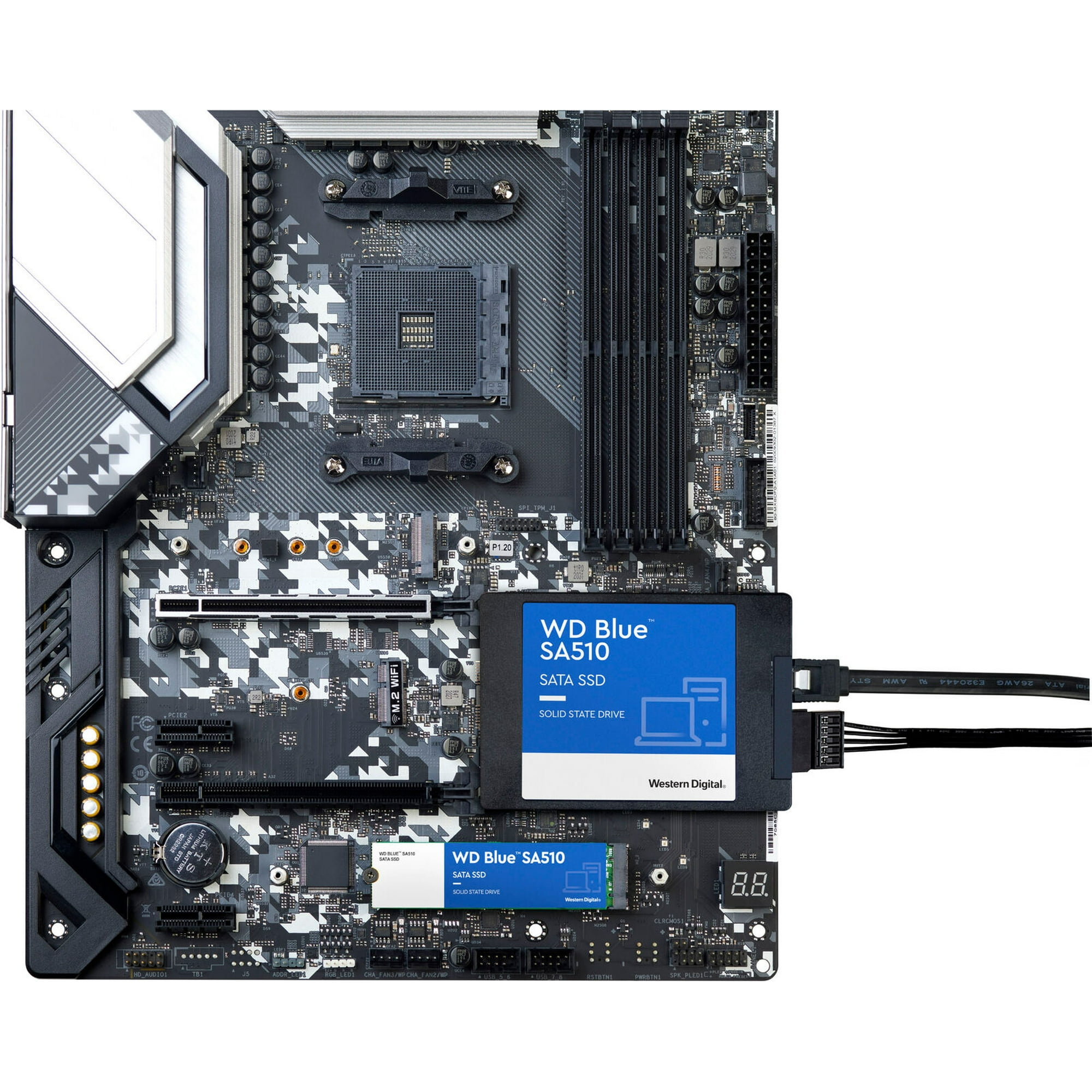 WD Blue SA510 WDBB8H0010BNC-WRSN 1 TB Solid State Drive, Internal, SATA