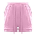 thumbnail image 6 of TSHXS Cute Summer Outfits For Girls 10-12 Kids Outfits Girls Girls Summer Outfits Casual Lounge Set Elastic Waist Shorts 2 Piece Clothing Sets 9-10 Years Pink, 6 of 9