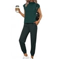thumbnail image 2 of Women's 2 Piece Casual Outfit Long Sleeve Top and Pants Set, 2 of 9