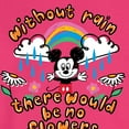 thumbnail image 2 of Disney - Mickey Mouse - Without Rain There Would Be No Flowers - Men's Crew Neck Fleece Pullover, 2 of 4