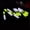 Green, variant on PASILI 10Pcs/Lot Light Sticks Work With Cr322 Battery Led Float Night Fishing Tackle Glow-In-The-Dark Rod Float 30 Meters 41Mm*4.5Mm