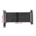 thumbnail image 2 of Extension Cable PCIE 16X Riser Expander for Graphics Card Vertical Installation wth LED, 2 of 4