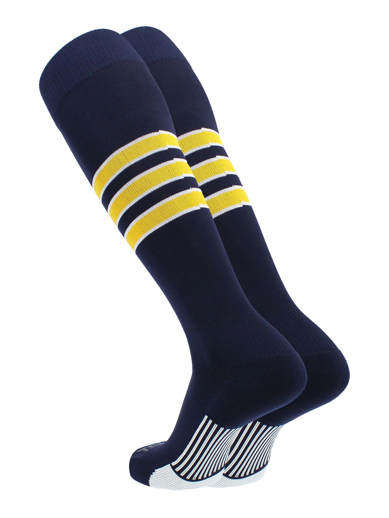 TCK Performance Baseball/Softball Socks (Navy/White/Gold, Small ...