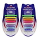 thumbnail image 1 of Cordones de silicona sin atar Gao Jinjia 16 unids/set 12 colores, 1 of 2