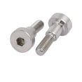 thumbnail image 2 of Uxcell 5pcs Shoulder Bolt 5mm Shoulder Dia 6mm Shoulder Length M4 Thread, 2 of 3