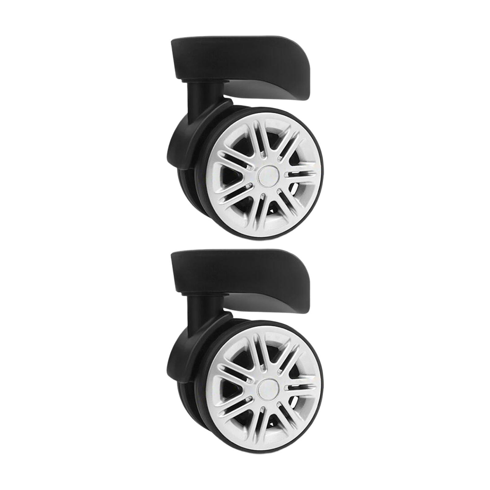 2x Replacement Luggage Wheels ,Suitcase Wheels Swivel Casters, Wheels