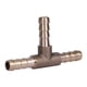 thumbnail image 5 of TKSE Conector de unión de Manguera de 3 vías, Pieza en T de latón Conector de unión de Manguera de Combustible de 3 vías para tubería de Gas de Aceite de Aire comprimido(6mm), 5 of 5