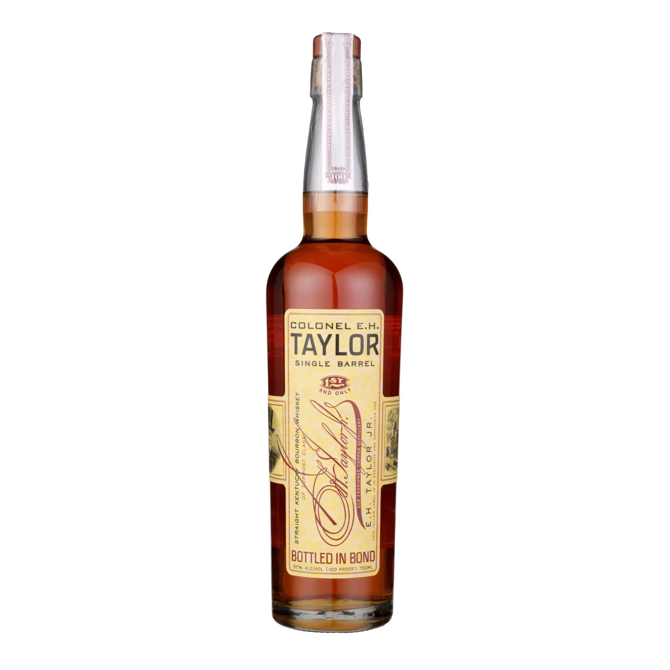 Colonel E. H. Taylor Single Barrel Kentucky Straight Bourbon Whiskey, 750ml 100 Proof