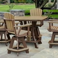 thumbnail image 4 of OS Home and Office Model Counter Height Square Table in Cedar with Tudor Brown Base - N/A, 4 of 4