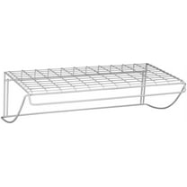 ClosetMaid® 28279 Reversible Laundry/Utility Shelf, White, 24"