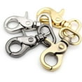 thumbnail image 4 of Trigger Snap Hook Metal Swivel Lobster Clasps Purse Bag Clips Quality Finish VTHO 2PCS (3/4 Inch, Gunmetal), 4 of 4