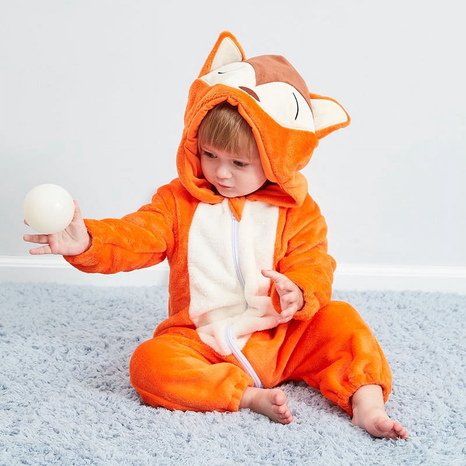 Albornoz De Felpa Little Treasure, Unisex, Para Bebés, De 0 A 9 Meses