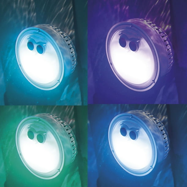 Intex PureSpa Battery Powered MultiColored LED Light for Bubble Spa