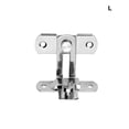 thumbnail image 4 of Paquete de 2 hebillas de cerrojo con hebilla de ángulo recto, herrajes para muebles de seguridad, cerraduras para puertas, adornos de inodoro, Herramientas y ferretería Hebilla de 90 grados/L Eigraketly TO008884-04, 4 of 6