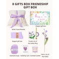 thumbnail image 2 of Purple Self Care Spa Gift Basket Set for Birthdays, Valentine's Day and Galentines, 2 of 8