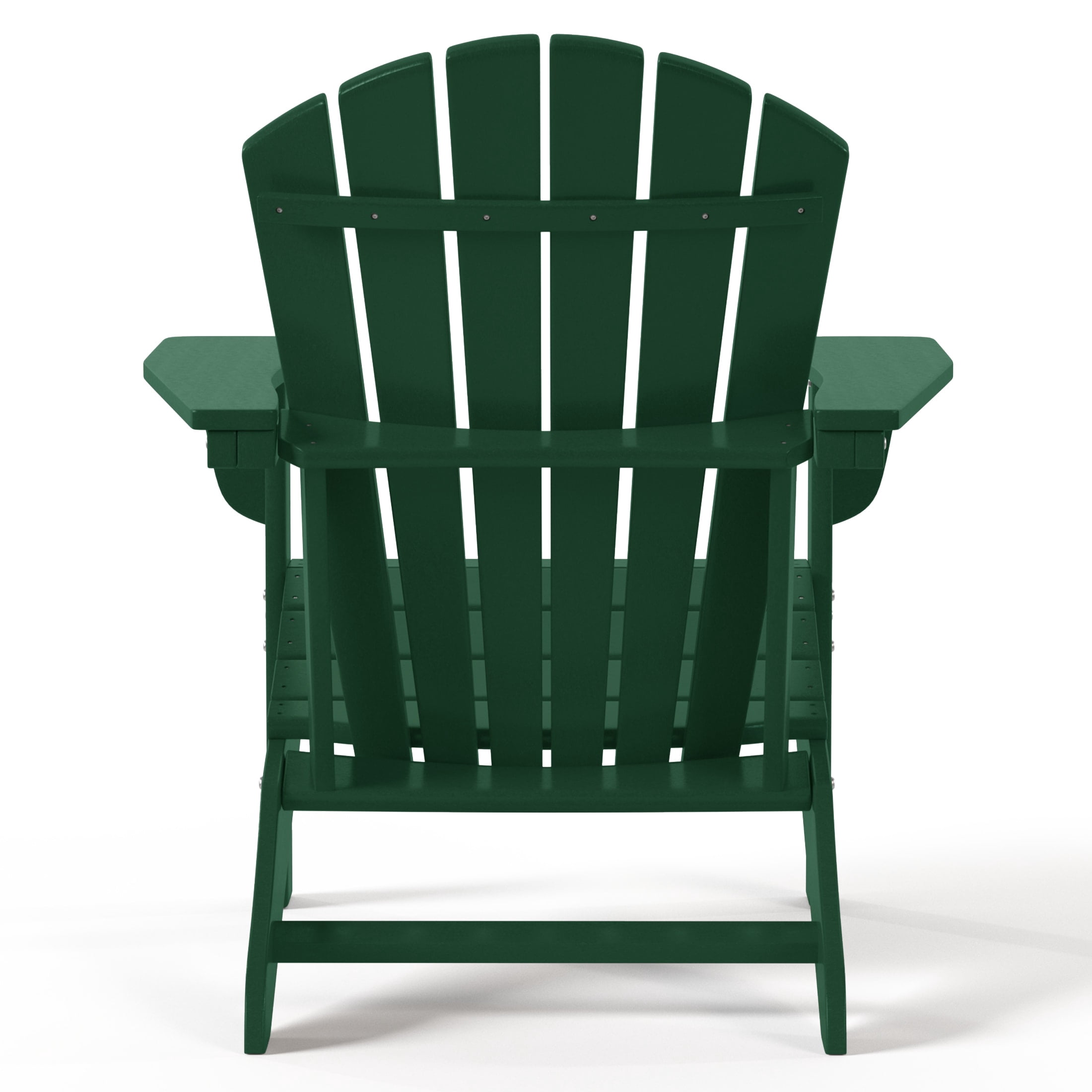 WestinTrends Dylan Outdoor Adirondack Chair, Dark Green