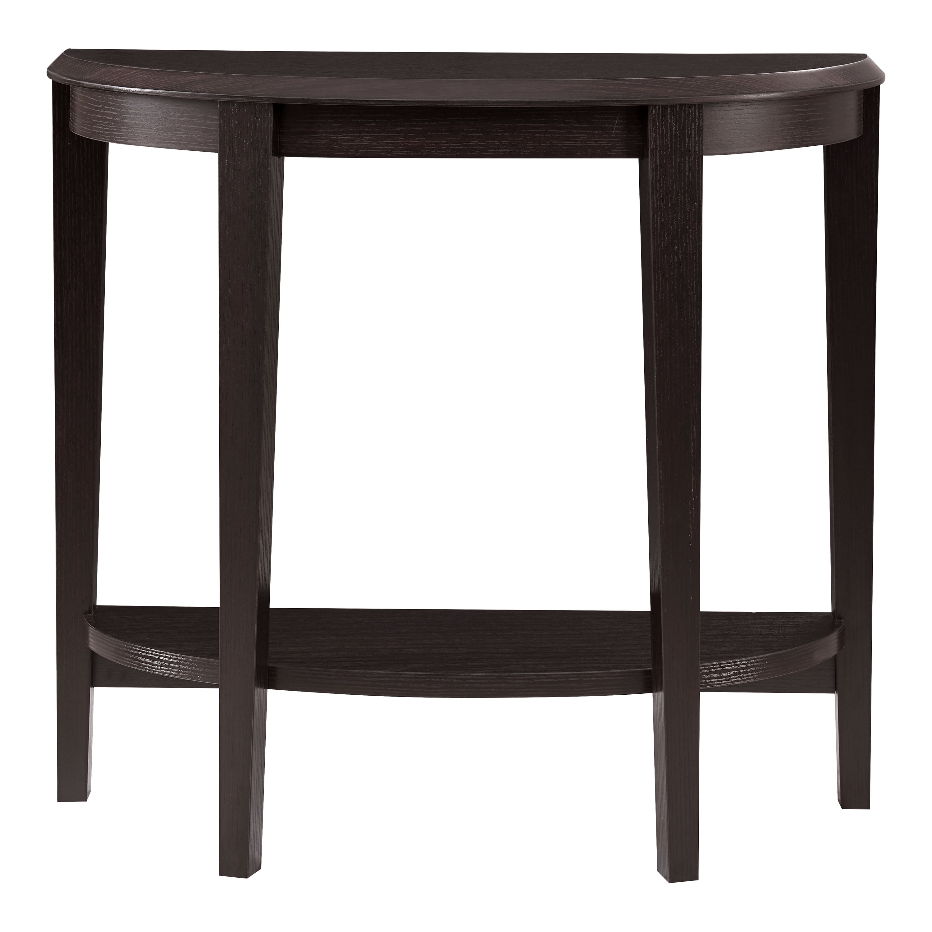 Furniture of America Loun 1-Shelf Wood Brown Console Table