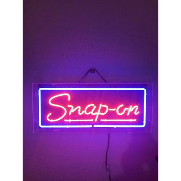 Queen Sense 14" Snap On Neon Sign Acrylic Man Cave Handmade Neon Light 114SOAB
