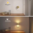 thumbnail image 3 of Luz nocturna LED JandCase de 3 temperaturas de color regulable, paquete de 2, 3 of 6