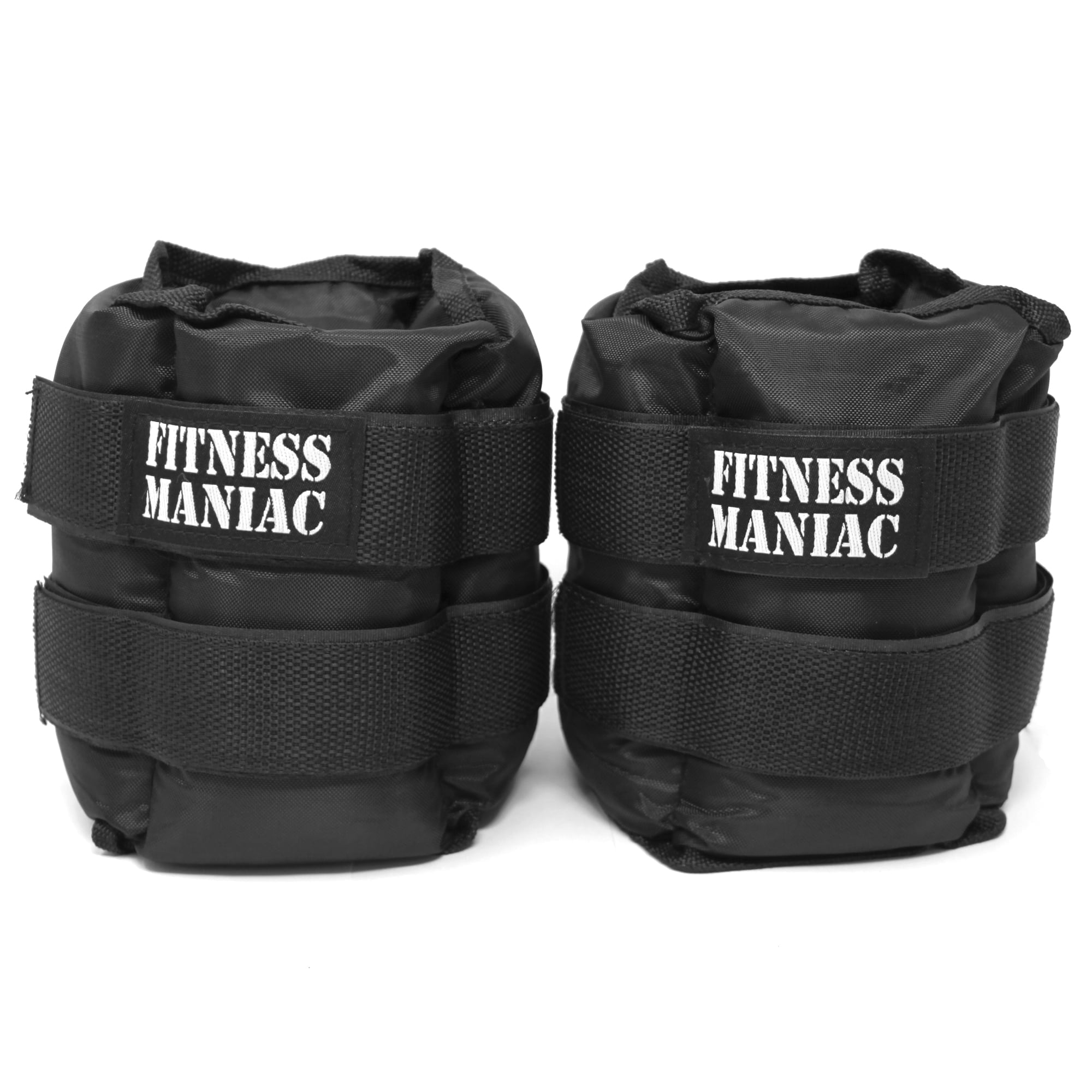 16 lbs Pro Ankle Weights with Adjustable Strap | Women & Men | Gym, Walking, Jogging