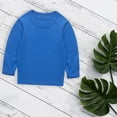thumbnail image 2 of NOKIO Baby Boys Girls Solid Pullovers, Fashionable And Versatile Girls' Tops For Any Occasion Kids Sweatshirts Soft Cotton Warm Crewneck Round Neck Long Sleeve Solid Color TopFor Boys Or Girls, 2 of 7