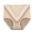 thumbnail image 2 of Beige Panties for Women’s High Waist Underwear for Women Seamless Panties Ladies Stretch Full Coverage Briefs Absorbent Underwear, 2 of 6