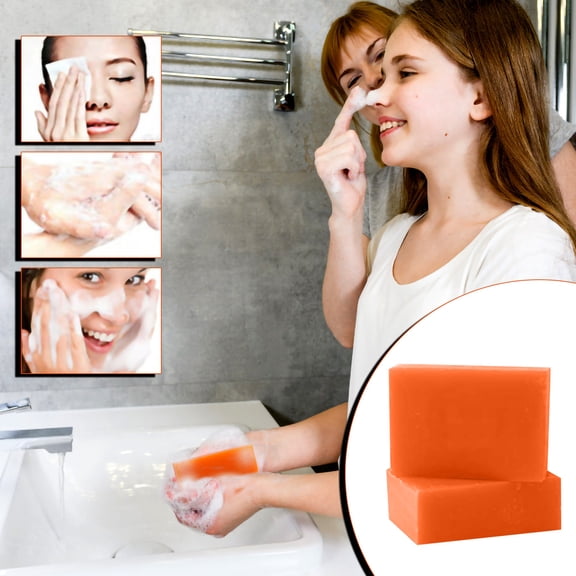 ONLYEOR 3pcs Persimmon Soap Bar for Body Odor Control, Remove Body Odor, Organic Eliminating Body Odor Wash Soap for Women & Men, Persimmon Body Wash Soap for Women & Men 100g