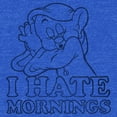 thumbnail image 2 of Men's Snow White and the Seven Dwarfs Dopey I Hate Mornings  Graphic T-Shirt, 2 of 5