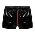 thumbnail image 1 of Bragas De Charol Lencería Para Hombre Bikini Traje De Baño Calzoncillos Shiny Open XL Sunnimix pantalones cortos para hombre, 1 of 6